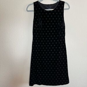 NWT Tommy‎ Hilfiger velvet polka dot shift dress size 8